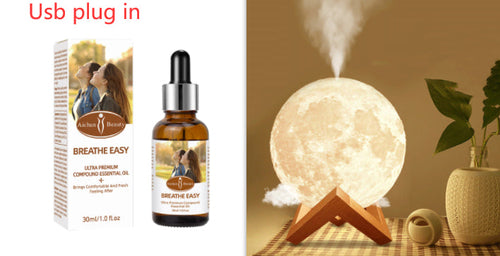 Moonlight Mist Maker Sleep Room Home Relaxing Scent Diffuser Quiet