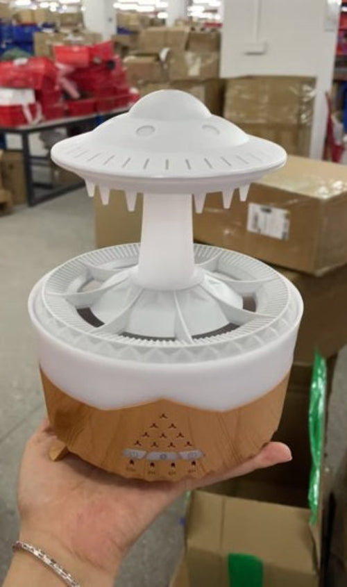 Modern Droplet Mist Maker USB Humidifier with Aroma Diffuser for Home