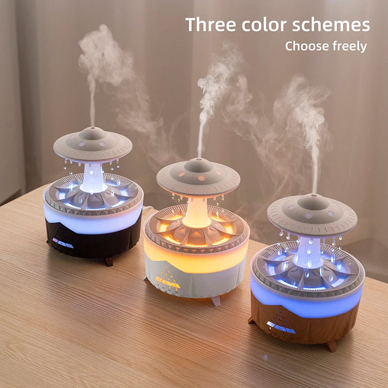 Modern Droplet Mist Maker USB Humidifier with Aroma Diffuser for Home