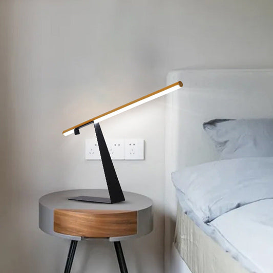 Minimalist Contemporary Tall Geometric Desk Light Study Lamp