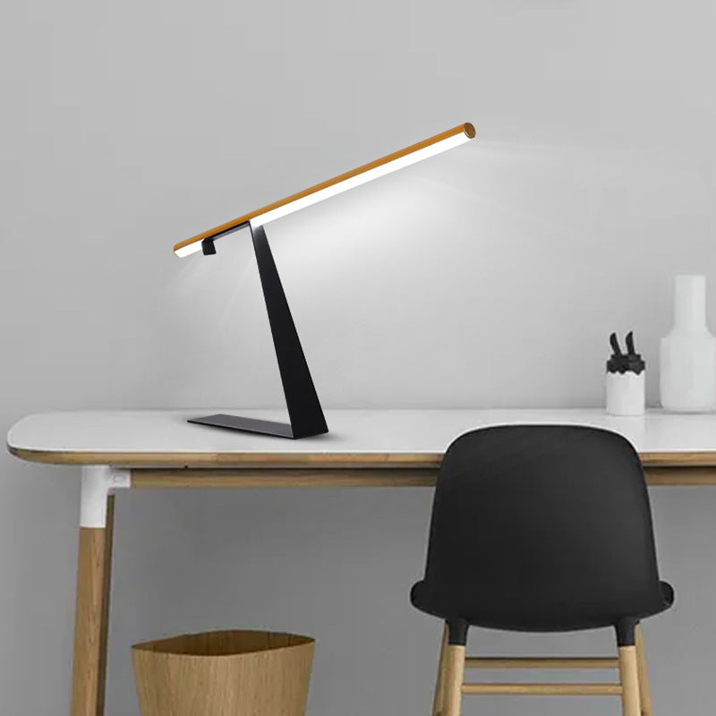Minimalist Contemporary Tall Geometric Desk Light Study Lamp